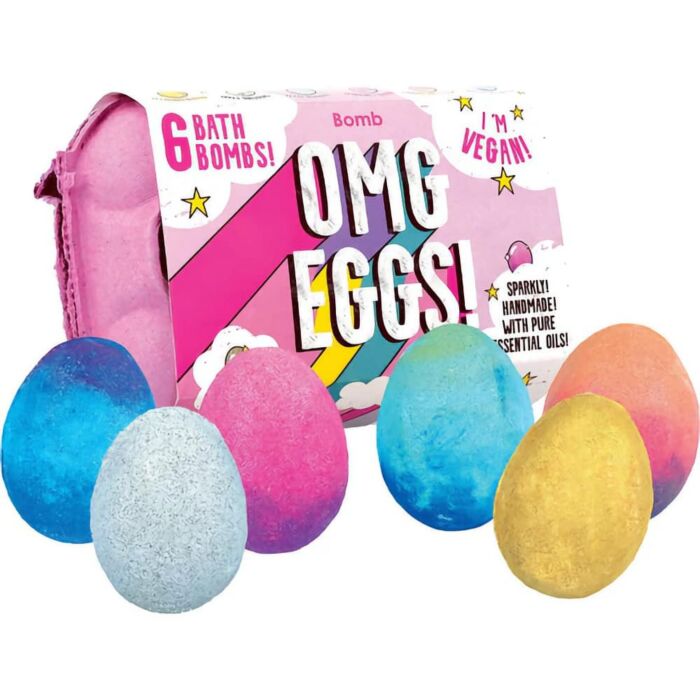 Bomb Cosmetics 6 OMG Eggs Bath Blaster Gift Set